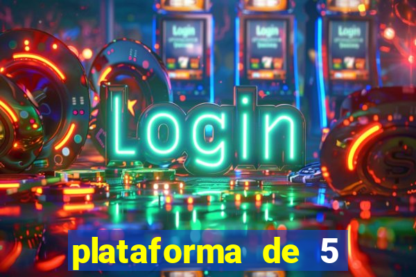 plataforma de 5 reais fortune tiger